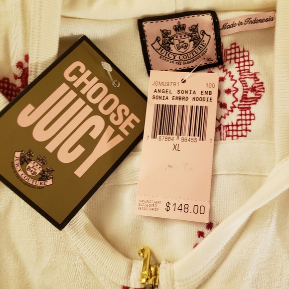 🎁🎄NWT Juicy Couture Zip Up Top🎁🎄 - Picture 3 of 7